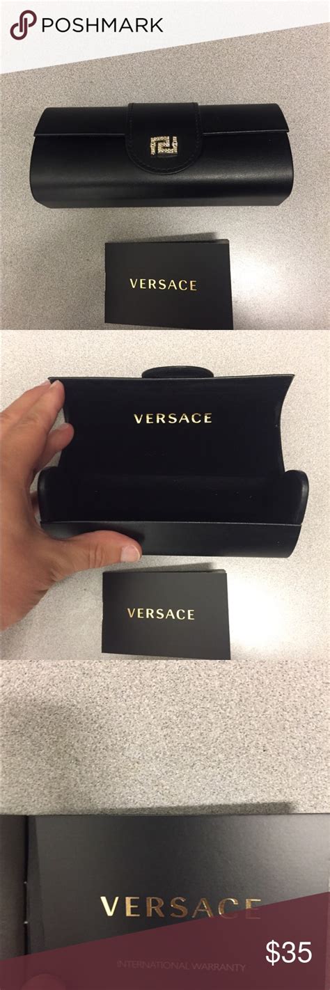 versace sunglass cases